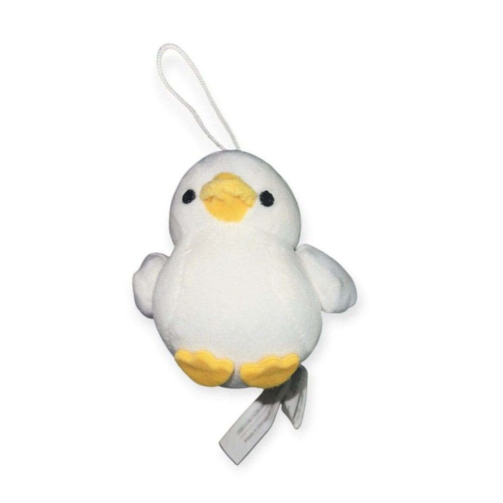 Bellzi Mini Plush Duck 3” Keychain Ornament